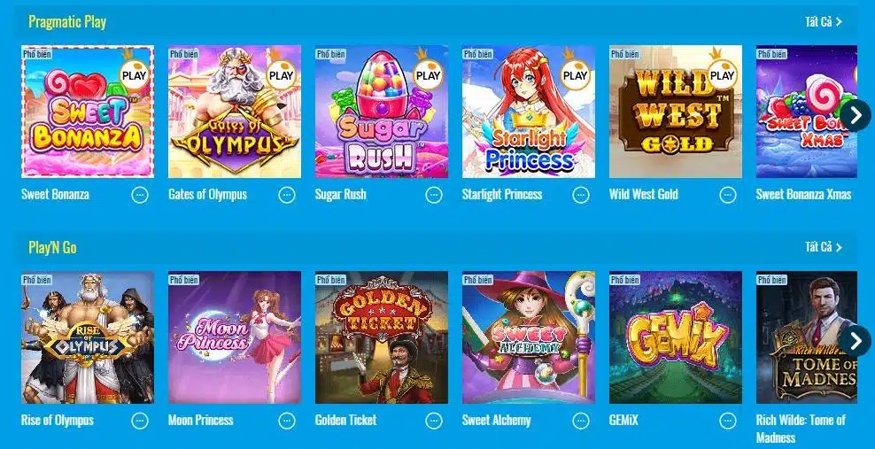 Game slot video
