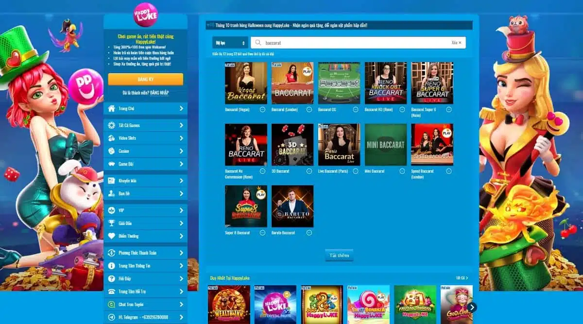 Các loại cược khác trong cách chơi bài baccarat