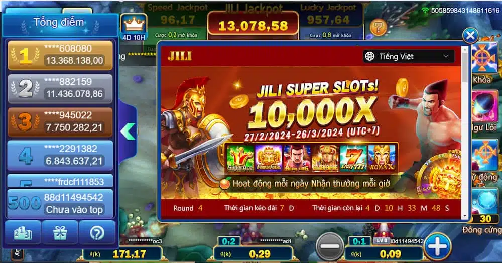 Jackpot Fishing