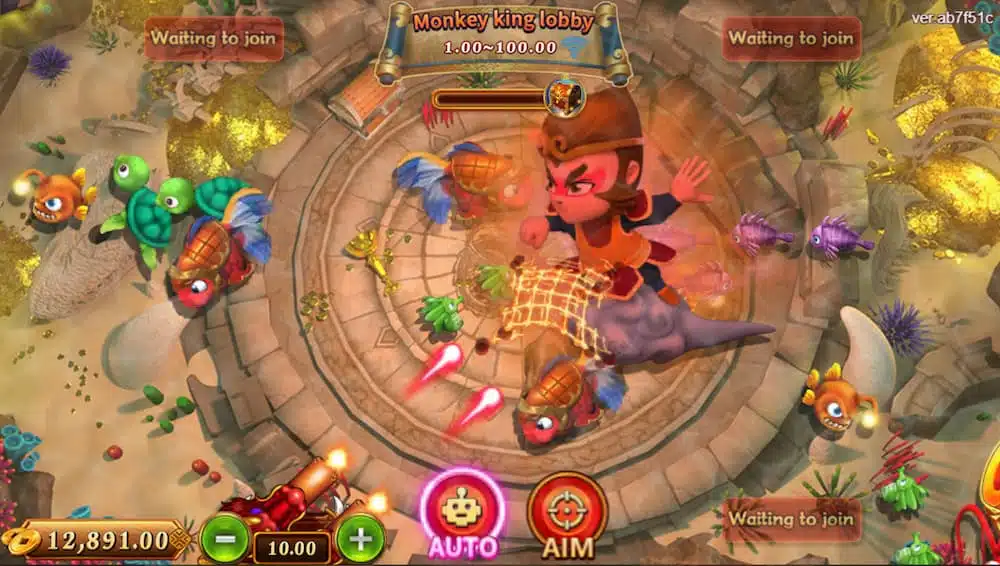 Monkey King Fishing