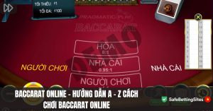 Online baccarat featured