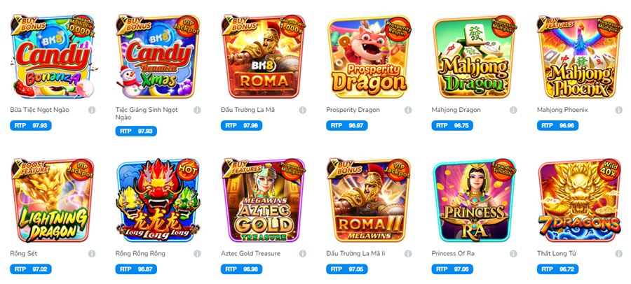 Game nổ hũ